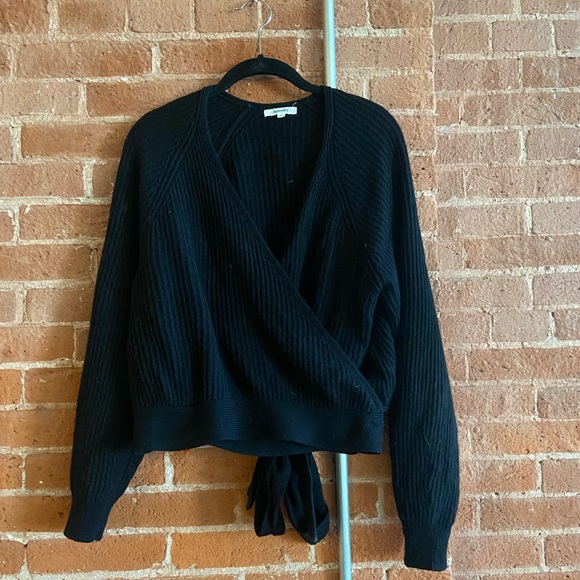 Splendid Adele Wrap Sweater, L - Picture 6 of 7